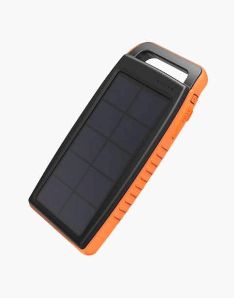 RAVPower 15,000mAh Outdoor Solar Power Bank (Orange/Black)