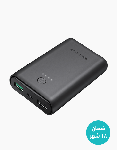 Ravpower 10050mAh Turbo QC3.0 with iSmart Technology Black