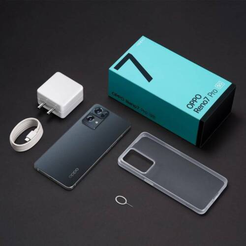 Oppo Reno7 Pro 5G  6.55" AMOLED Display, Mediatek Dimensity 1200 Max, 50MP Triple Camera, 65W Charging