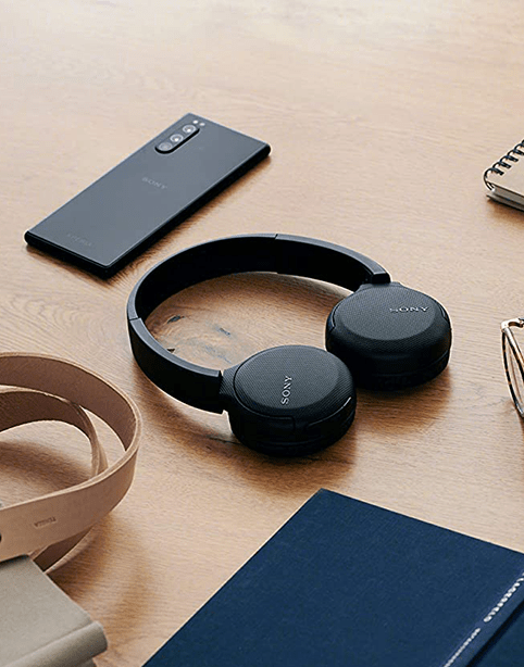 Sony WH-CH510 Wireless Headphones With Mic up to 30H - Black