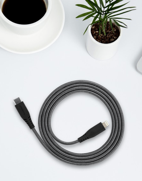 Tronsmart LCC03 Double Braided Nylon 1m USB-C to Lightning Cable