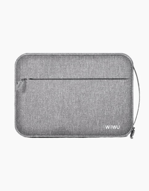 WiWU Traveling Storage Bag, Waterproof, Size 11inch Gray